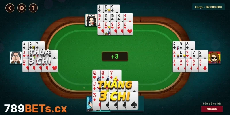 Game chơi bài 4 người những giây phút giải trí đỉnh cao